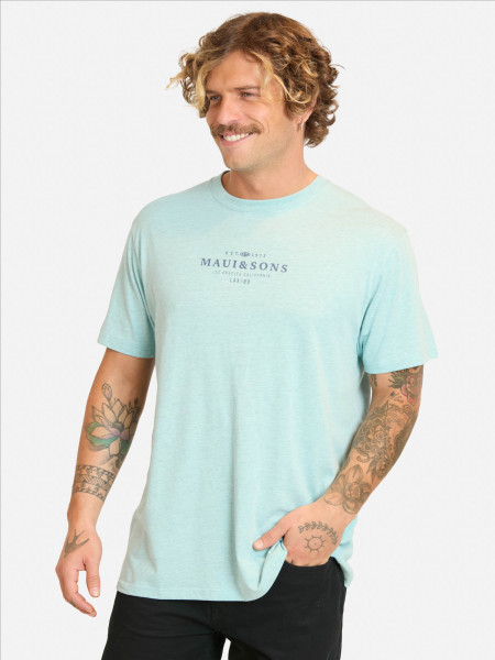 Polo manga corta Lax 80 Hombre celeste - 5P616