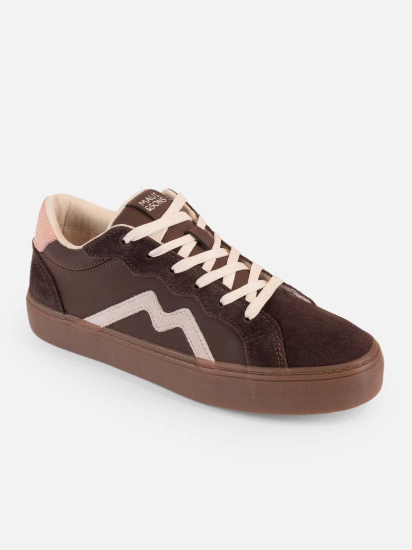 Zapatillas urbanas mujer marron 5Z408